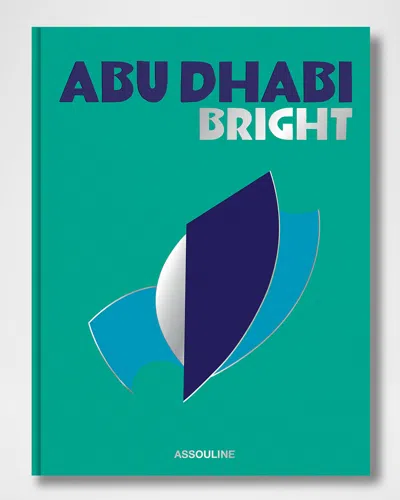 Assouline Abu Dhabi Bright Book By Myrna Ayad In Blue