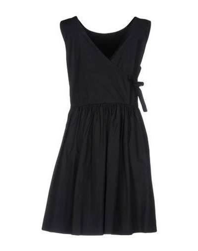 Shop Marc By Marc Jacobs Short Dress In Black