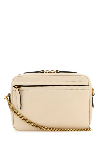 Valentino Garavani Ivory Nappa Leather Viva Superstar Crossbody Bag In Multi
