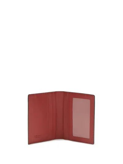 Ferragamo Portacarte In Pelle Nera Uomo In Black