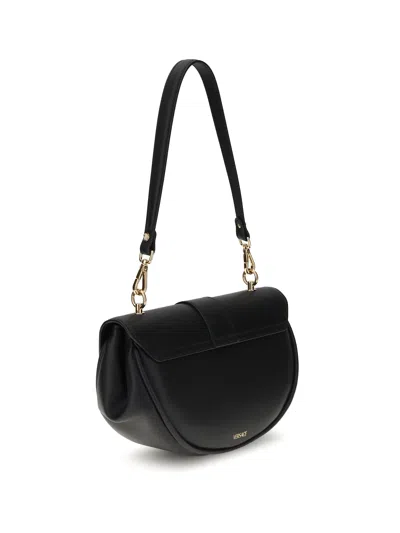 Versace Virtus Medium Shoulder Bag In Black
