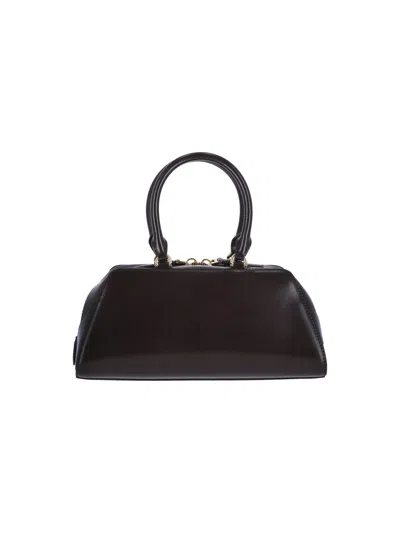 Givenchy Women Antigona East West Small Leather Shoulder Bag In Black