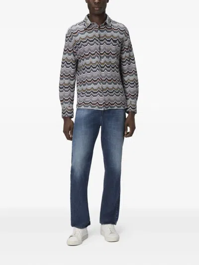 Missoni Langarmhemd Mit Geometrischem Zickzack In Multi