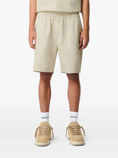 Axel Arigato Nova Elasticated Pocket Shorts In Neutral