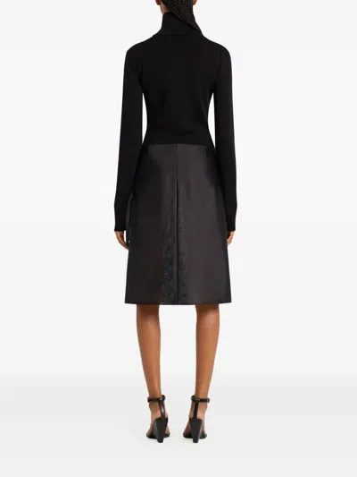 Courrèges Courregès Midnight Blue Wool Sweater In Blue