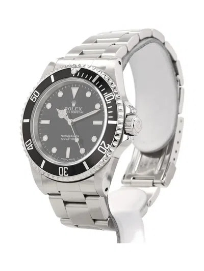 Pre-owned Rolex 2025 Submariner 40mm In Black