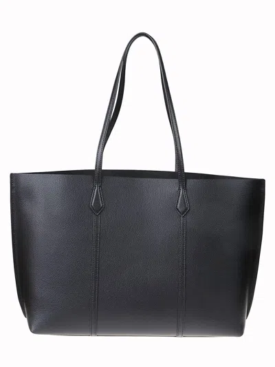 Tory Burch "perry" Shopping Bag In Black