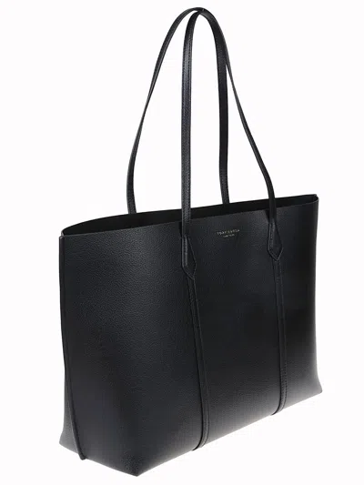 Tory Burch "perry" Shopping Bag In Black