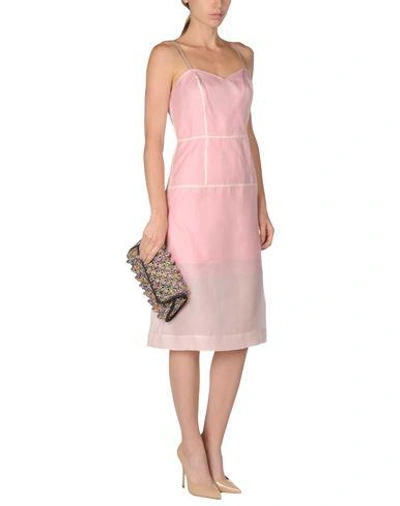 Shop Marc By Marc Jacobs Knee-length Dresses In Pink