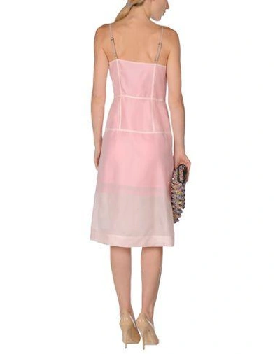 Shop Marc By Marc Jacobs Knee-length Dresses In Pink