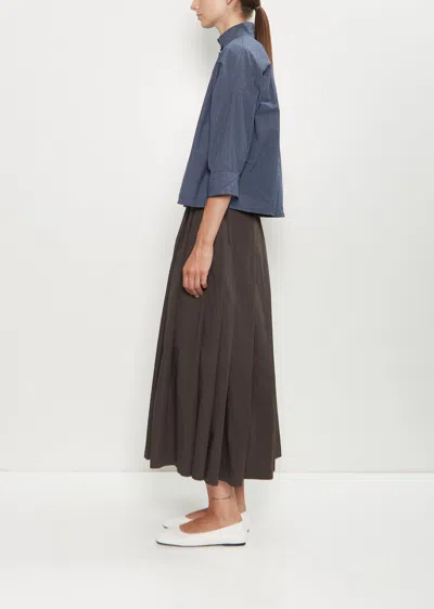 Bergfabel Claudia Cotton Shirt In Blue