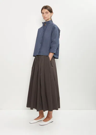 Bergfabel Claudia Cotton Shirt In Blue