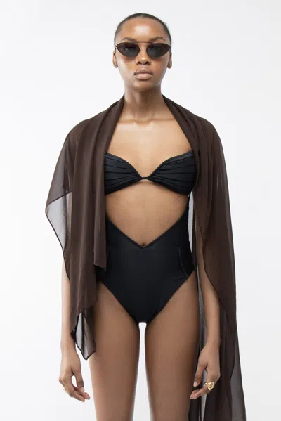 Arakii Papilio Swimsuit In Black