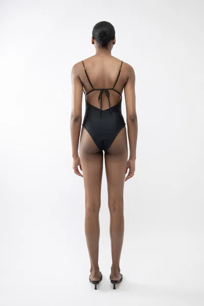 Arakii Papilio Swimsuit In Black