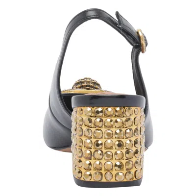 Kurt Geiger Chelsea Block Slingback In Black