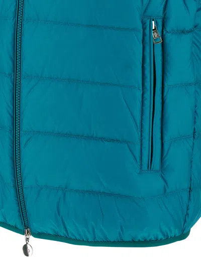Moncler Rocoque Padded Bodywarmer In Blue
