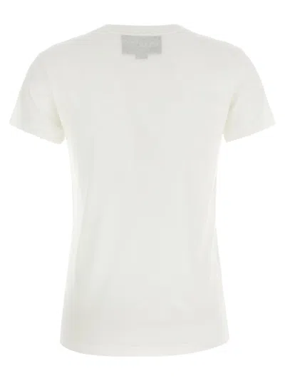 Valentino White Cotton T-shirt In White