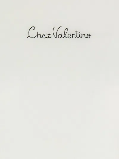 Valentino White Cotton T-shirt In White