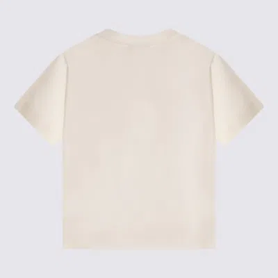 Fendi White Cotton T-shirt In White