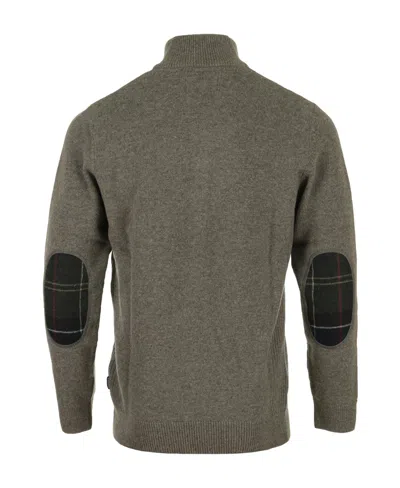 Barbour High-neck Knitted Jumper In Brown