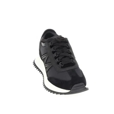Moncler Ylon And Leather Pacey2 Sneakers In Black