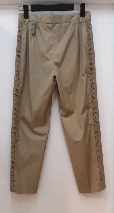 Max Mara Belt Loops Slacks In Brown