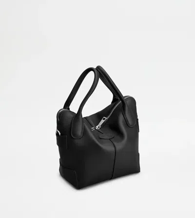Tod's Di Bag Swing Zip Mini Bag In Black