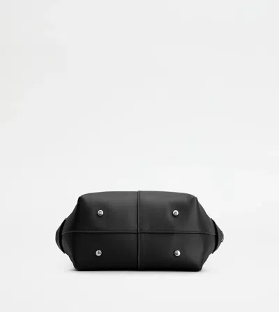 Tod's Di Bag Swing Zip Mini Bag In Black