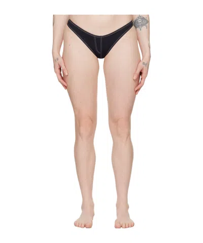 Gimaguas Black Victoria Bikini Bottom