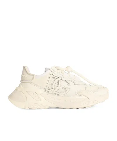 Dolce & Gabbana Sneaker With Logo In White