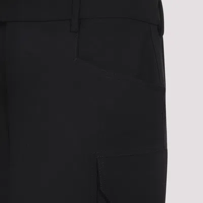 Rick Owens Firbanks Wool Midi Skirt In Black
