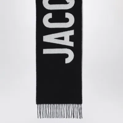 Jacquemus Fringed Scarf In Black