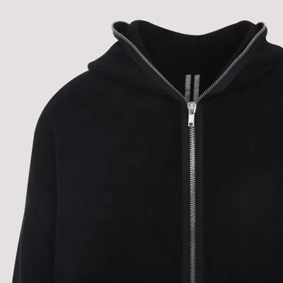 Rick Owens Knit Sweatshirt In Black