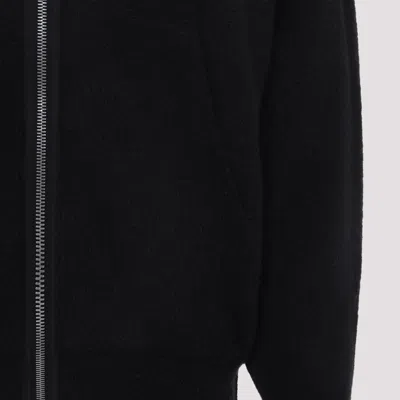 Rick Owens Knit Sweatshirt In Black