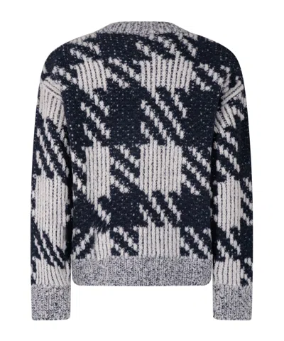 Dries Van Noten Macao V Neck Sweater In White