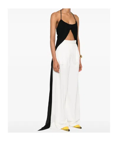 Alaïa Backless Tops In Black