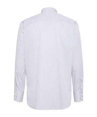 Dsquared2 Stretch Cotton Shirt In White