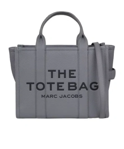 Marc Jacobs Double Handle Shoulder Bag In Gray