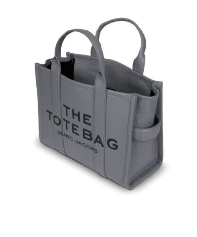 Marc Jacobs Double Handle Shoulder Bag In Gray