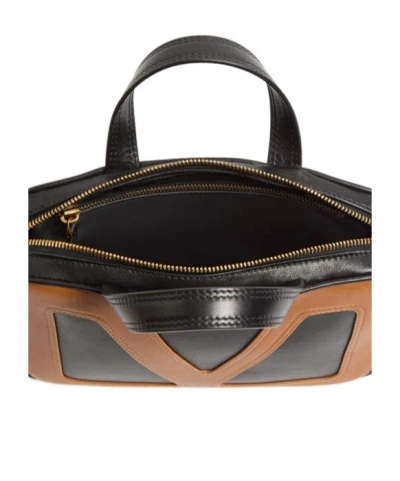 Valentino Viva Superstar Small Vlogo Leather Duffle Top-handle Bag In Brown