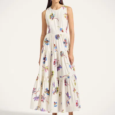 La Doublej Sleeveless Big Dress In White