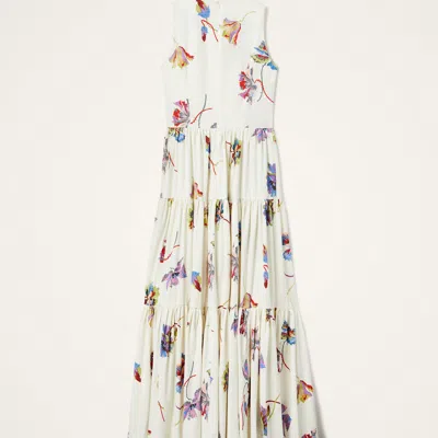 La Doublej Sleeveless Big Dress In White