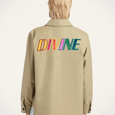 La Doublej Divine Jacket In Green