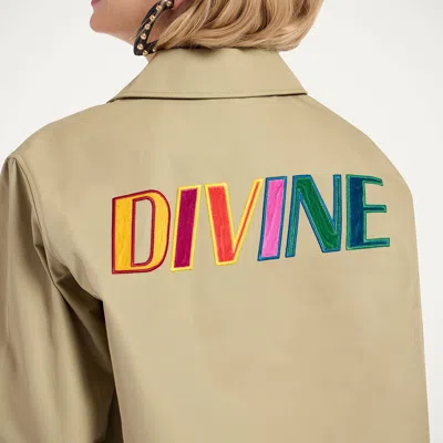 La Doublej Divine Jacket In Green
