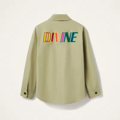 La Doublej Divine Jacket In Green