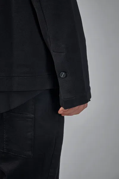 Thom Krom Black M Sj 676 Blazer In Black