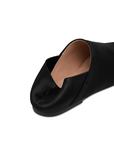 Alberta Ferretti Logo-debossed Leather Loafers In Multi