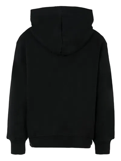 Msgm Hooded Sweatshirt In Black
