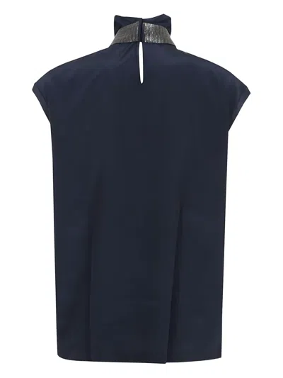 Brunello Cucinelli Blouse In Black