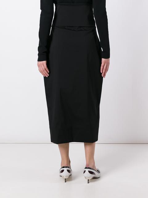 Jil Sander 'bouquet' Skirt In Black | ModeSens